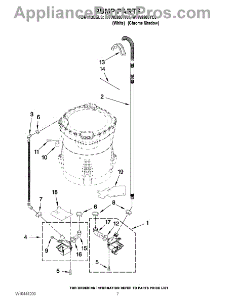 Whirlpool Wpw10409079 Drain Pump (ap6021043) - Appliancepartspros.com