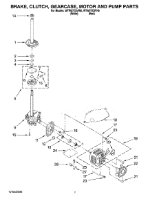 WTW57ESVW0 Whirlpool Washer Parts & Free Repair Help - AppliancePartsPros