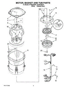 WTW6700TW1 Whirlpool Washer Parts & Free Repair Help - AppliancePartsPros