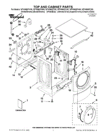 WFW9600TA00 Whirlpool Washer Parts & Free Repair Help - AppliancePartsPros