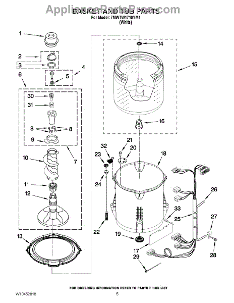 Whirlpool WP8578209 Agitator (AP6013532) - AppliancePartsPros.com