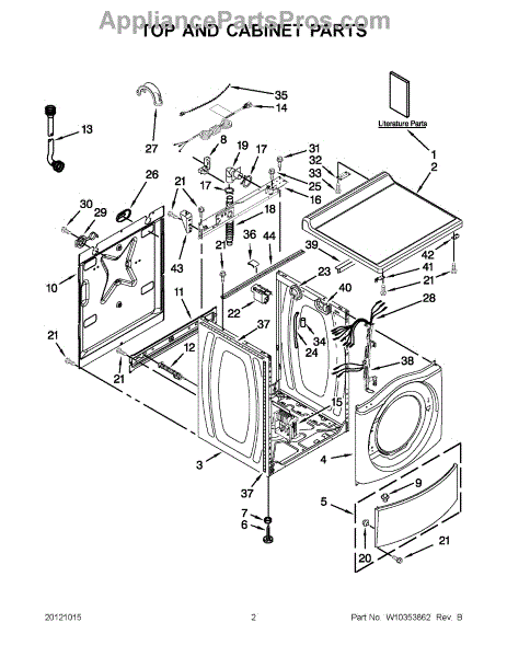 Whirlpool W11417620 Water Level Pressure Switch (AP6981041 ...