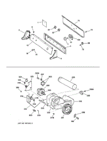 Parts for GE DBXR453EA1WW Dryer - AppliancePartsPros.com