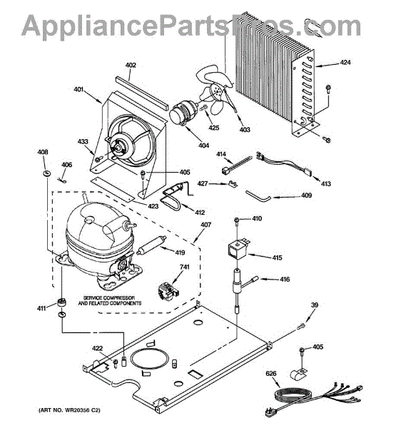 Parts for GE ZDIS150WSSC: Unit Parts - AppliancePartsPros.com