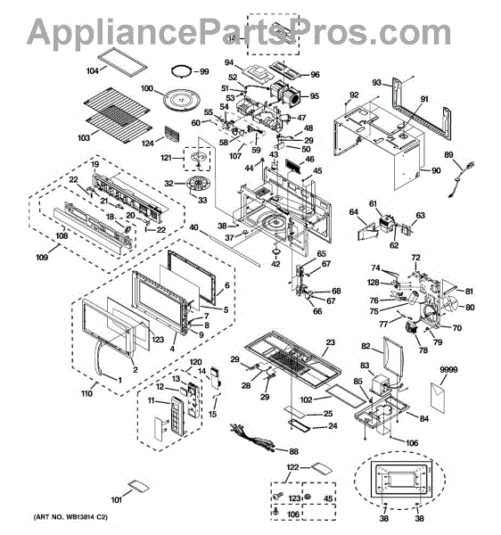 GE WB27X10880 Magnetron (AP3860541) - AppliancePartsPros.com