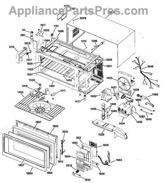 GE 31-1441-B Wiring Diagram/schematic - AppliancePartsPros.com