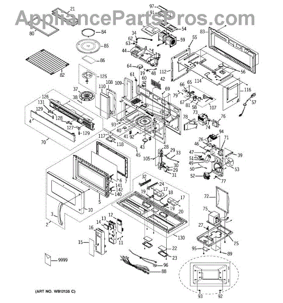 GE WB56X10219 Base Bottom Sub Ass'y (AP3187375) - AppliancePartsPros.com