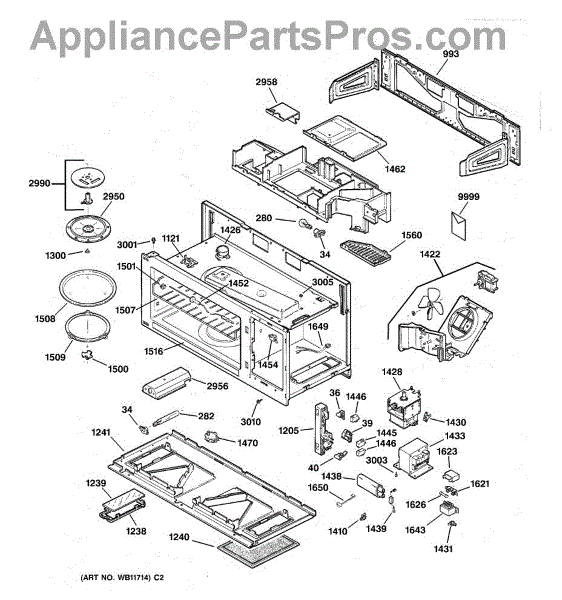 Diagram Parts List For Model Jvm1870sf02 Geparts