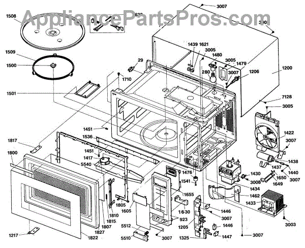 Microwave Wiring Diagram - Opendoor ge stove wiring schematic 