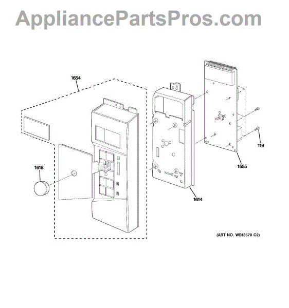 Parts for GE PVM1790DR1WW: Control Parts - AppliancePartsPros.com