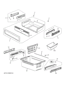 Parts for GE GFSF6KEXABB Refrigerator - AppliancePartsPros.com