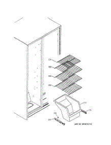 Parts for GE GSL22JFXALB Refrigerator - AppliancePartsPros.com