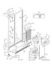 Parts for GE GSS25QGPDWW Refrigerator - AppliancePartsPros.com