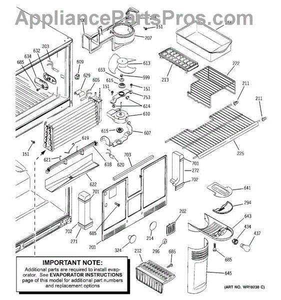 Ge Wr02x10542 Heater Def Asm (ap3670111) - Appliancepartspros.com