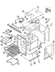 9845XUB Magic Chef Oven Parts & Free Repair Help - AppliancePartsPros