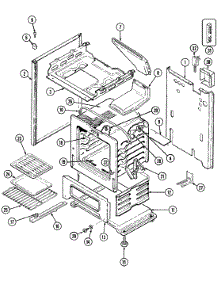 Parts For Magic Chef 3287xua N Range Appliancepartspros Com