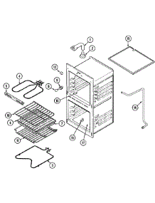 Parts For Magic Chef 9522xub Oven Parts Appliancepartspros Com