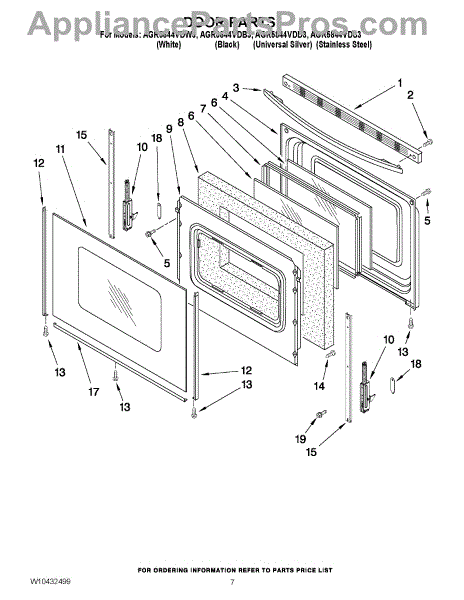 Parts for Thermador WD24QPRS: Wiring Diagram Parts - AppliancePartsPros.com