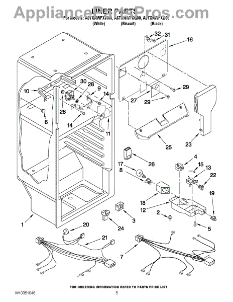 Parts for Thermador GGSCV30: GGS36 Wiring Diagram Parts ...