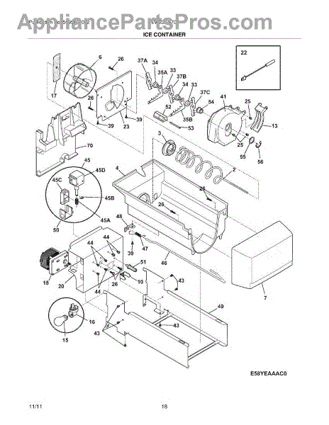 Parts for Thermador HDW48TS: Dimensions Parts - AppliancePartsPros.com