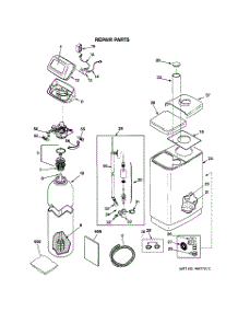 PNSF39Z01 GE Water Softener Parts & Free Repair Help - AppliancePartsPros