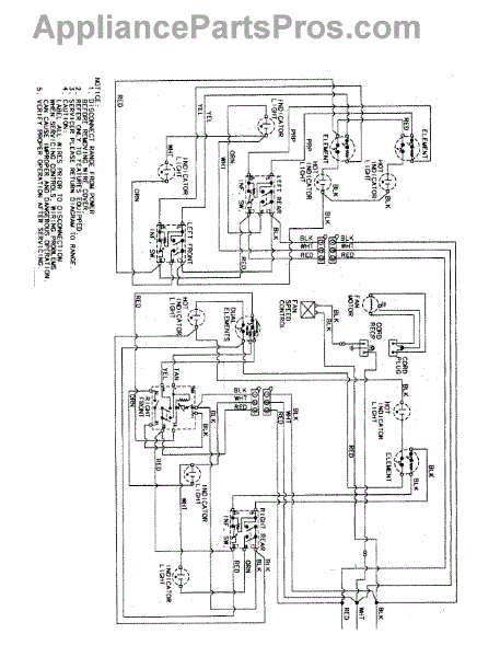 Parts for Jenn-Air JED8430ADB: Wiring Information Parts ...