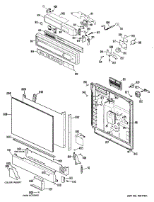 Parts for GE GSD2800G03 Dishwasher - AppliancePartsPros.com