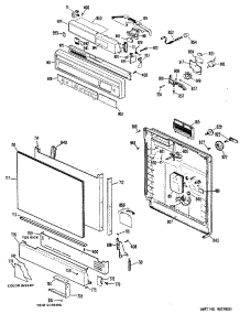 Parts for GE GSD2800L19 Dishwasher - AppliancePartsPros.com