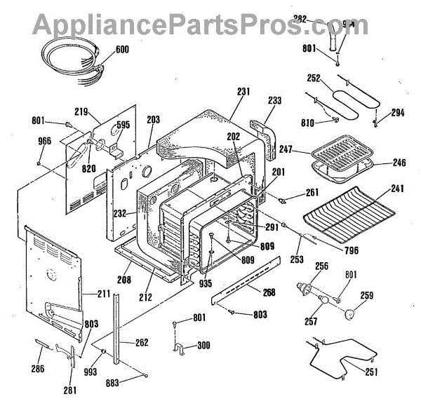 Parts for GE JDP37GP3BG: SECTION3 Parts - AppliancePartsPros.com