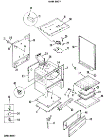 Parts for GE JGBP24GEJ9 Range - AppliancePartsPros.com