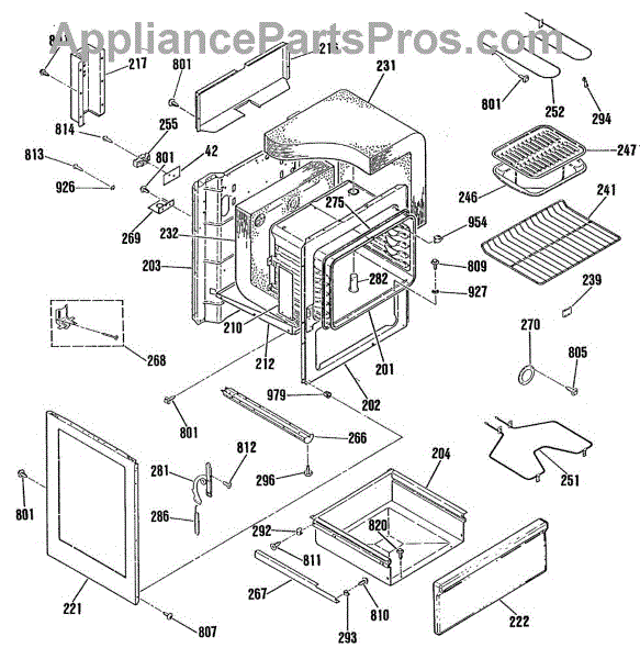 GE WB35K5074 Insulation, Oven Body - AppliancePartsPros.com