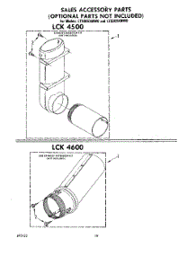 Parts for Whirlpool LT5005XMW0 Washer Dryer Combo ...