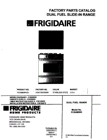 FCS388WHCD Frigidaire Range Parts & Free Repair Help - AppliancePartsPros