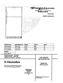 FRT21LR7AB7 Frigidaire Refrigerator Parts & Free Repair Help ...