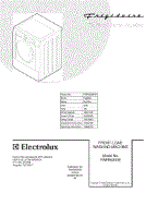 fwfb9200es0 frigidaire washer