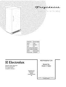 PLRU1778ES0 Frigidaire Refrigerator Parts & Free Repair Help ...