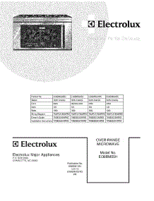 EI30BM55HSC Electrolux Microwave Parts & Free Repair Help