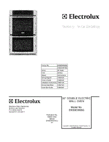 EW30EW65GS3 Electrolux Oven Parts & Free Repair Help - AppliancePartsPros