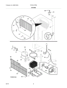 FCRS201RFB6 / Frigidaire Refrigerator Parts & Free Repair Help