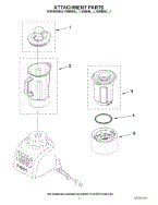 KSB560MC1 KitchenAid Blender Parts & Free Repair Help - AppliancePartsPros