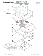 COOKTOP PARTS - KitchenAid