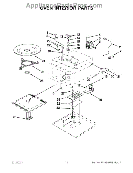 Parts for KitchenAid KBMS1454BSS0: Oven Interior Parts ...