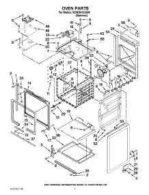 KESK901SSS08 / KitchenAid Range Parts & Free Repair Help ...