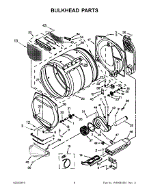 WED5600XW1 / Whirlpool Dryer Parts & Free Repair Help - AppliancePartsPros