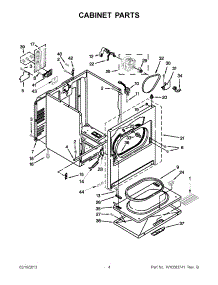 WED4900XW2 / Whirlpool Dryer Parts & Free Repair Help - AppliancePartsPros