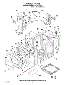 WED8800YC1 / Whirlpool Dryer Parts & Free Repair Help - AppliancePartsPros