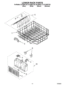 GU1200XTLS3 / Whirlpool Dishwasher Parts & Free Repair Help ...