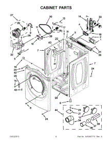 WED86HEBW0 / Whirlpool Dryer Parts & Free Repair Help - AppliancePartsPros