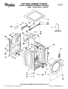 WFW96HEAW0 / Whirlpool Washer Parts & Free Repair Help - AppliancePartsPros