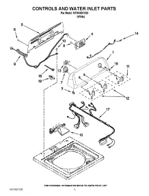 Parts for Amana NTW4630YQ0 / Washer - AppliancePartsPros.com amana washer motor wire diagram 